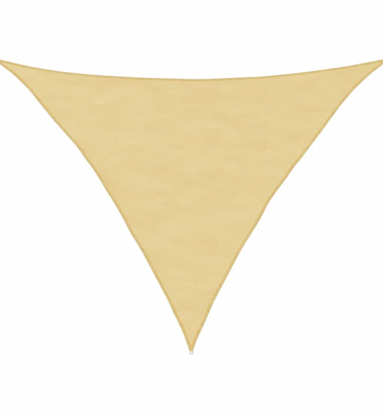 Sonnensegel Sandfarbe 2,5x2,5x3,5 m 100% Polyester Oxford
