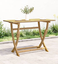 Gartentisch Klappbar 110x55x75 cm Massivholz Akazie