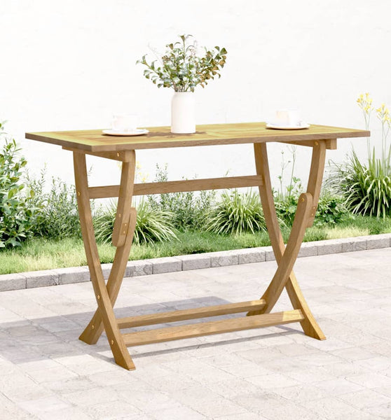 Gartentisch Klappbar 110x55x75 cm Massivholz Akazie