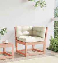 Garten-Ecksofa mit Kissen 73x73x78 cm Massivholz Douglasie