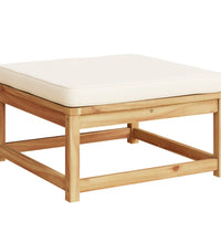 6-tlg. Garten-Lounge-Set mit Kissen Massivholz Akazie