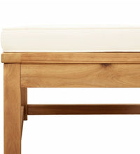 9-tlg. Garten-Lounge-Set mit Kissen Massivholz Akazie