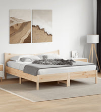 Massivholzbett ohne Matratze 180x200 Kiefernholz