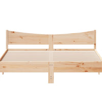 Massivholzbett ohne Matratze 180x200 Kiefernholz