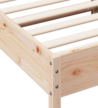 Massivholzbett ohne Matratze 180x200 Kiefernholz