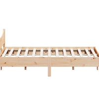 Massivholzbett ohne Matratze 160x200 cm Kiefernholz