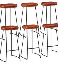 7-tlg. Bar-Set Raues Mangoholz und Metall
