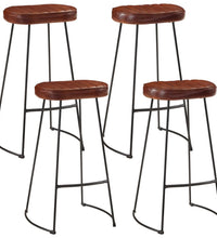 5-tlg. Bar-Set Raues Mangoholz und Metall