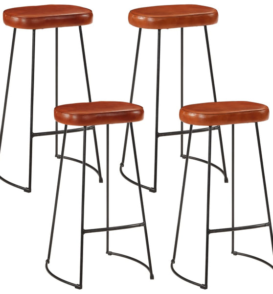 5-tlg. Bar-Set Raues Mangoholz und Metall