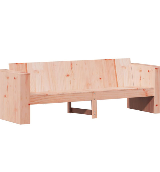 Gartensofa 3-Sitzer 189x60x62 cm Massivholz Douglasie