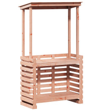 Gartenbar mit Dach 112,5x57x195,5 cm Massivholz Kiefer