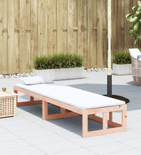 2-in-1 Gartensofa Verlängerbar Massivholz Douglasie