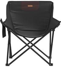 Campingstühle 2 Stk. mit Tasche Klappbar Schwarz