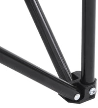 Campingstühle 2 Stk. mit Tasche Klappbar Schwarz