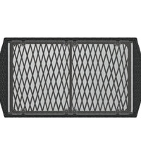 4-tlg. Garten-Sofagarnitur mit Kissen Schwarz Poly Rattan