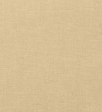 Sonnenliegen-Auflage Melange Beige 186x58x3 cm Stoff