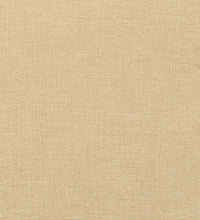 Sonnenliegen-Auflage Melange Beige 200x60x4 cm Stoff