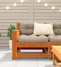 Gartensofa mit Armlehne 69x62x70,5 cm Massivholz Kiefer