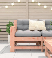 Gartensofa mit Armlehne 69x62x70,5 cm Massivholz Douglasie