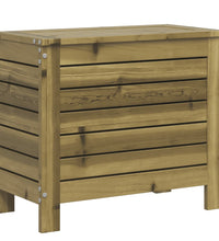 Gartenhocker 62x31,5x52 cm Kiefernholz Imprägniert