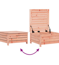 Gartenhocker 62x63,5x32 cm Massivholz Douglasie