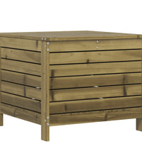 Gartenhocker 62x63,5x53,5 cm Kiefernholz Imprägniert