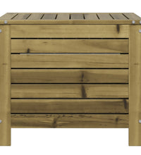 Gartenhocker 62x63,5x53,5 cm Kiefernholz Imprägniert