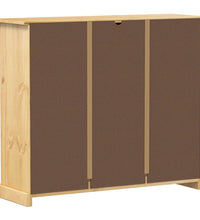 Schuhschrank Corona 99x32x85 cm Massivholz Kiefer