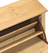 Schuhschrank Corona 99x32x124,5 cm Massivholz Kiefer