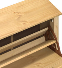 Schuhschrank Corona 99x32x163,5 cm Massivholz Kiefer