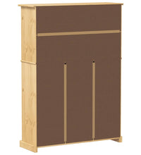 Schuhschrank Corona 99x32x138 cm Massivholz Kiefer