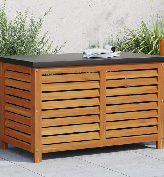 Gartenbox 90x48x55 cm Massivholz Akazie