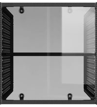 4-tlg. Garten-Sofagarnitur mit Kissen Schwarz Poly Rattan