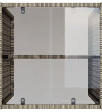 4-tlg. Garten-Sofagarnitur mit Kissen Grau Poly Rattan