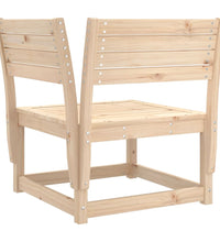 7-tlg. Garten-Lounge-Set Massivholz Kiefer