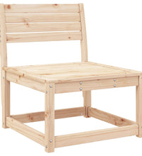 7-tlg. Garten-Lounge-Set Massivholz Kiefer