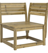 7-tlg. Garten-Lounge-Set Kiefernholz Imprägniert