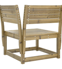 7-tlg. Garten-Lounge-Set Kiefernholz Imprägniert