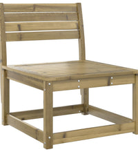 7-tlg. Garten-Lounge-Set Kiefernholz Imprägniert