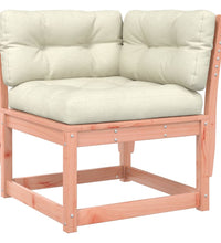 7-tlg. Garten-Lounge-Set mit Kissen Massivholz Douglasie