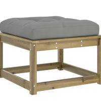 7-tlg. Garten-Lounge-Set mit Kissen Imprägniertes Kiefernholz