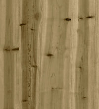 7-tlg. Garten-Lounge-Set mit Kissen Imprägniertes Kiefernholz