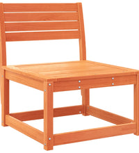 6-tlg. Garten-Sofagarnitur Wachsbraun Massivholz Kiefer