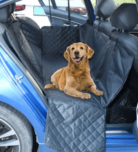 Hunde-Autositzbezug Schwarz 137x46x50 cm