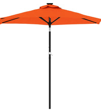 Sonnenschirm mit Stahlmast Terracotta 225x225x212 cm