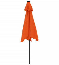 Sonnenschirm mit Stahlmast Terracotta 225x225x212 cm