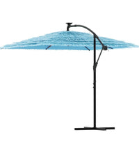 Sonnenschirm mit Stahlmast Blau 269x269x235 cm