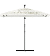 Sonnenschirm mit Stahlmast Weiß 269x269x235 cm