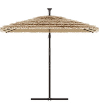 Sonnenschirm mit Stahlmast Braun 290x290x238 cm