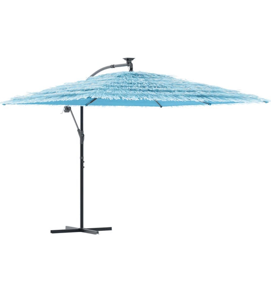 Sonnenschirm mit Stahlmast Blau 290x290x238 cm